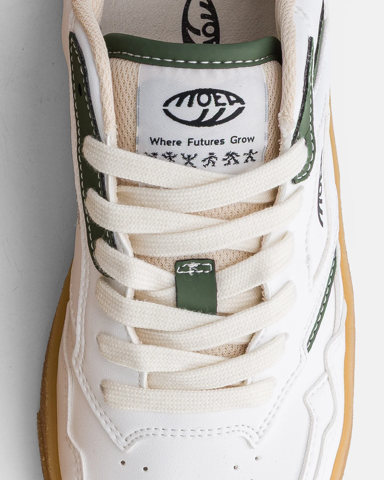 Origin Low - White & Green - Apple - Image 3