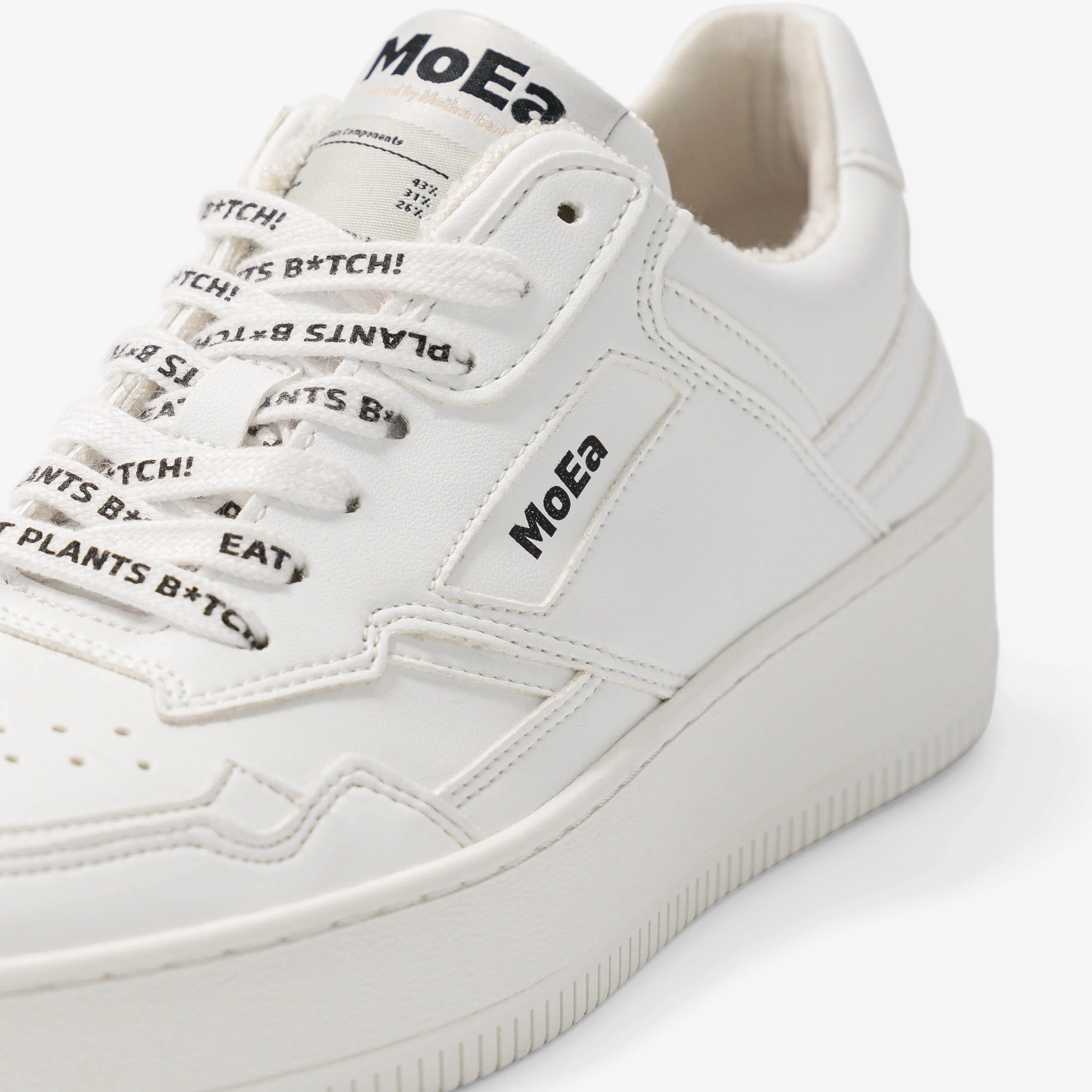 White laces - Eat plants b*tch! - Image 5